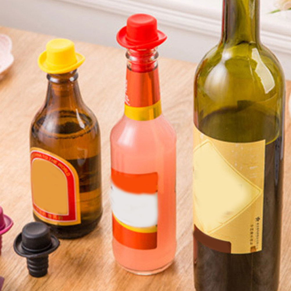 4 قطع من سدادات زجاجات النبيذ  - مراجعة Wine Beer Hat وسعره