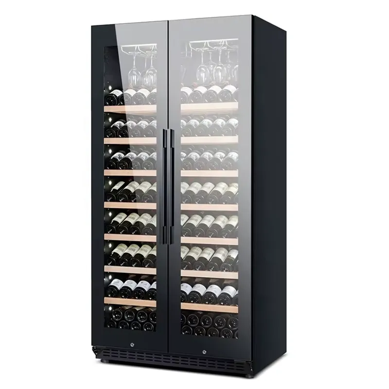 ثلاجة نبيذ كبيرة السعة 735 لتر - مراجعة Wine Beer Dual Zone وسعره